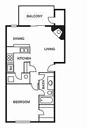 Floor plan akc-1c