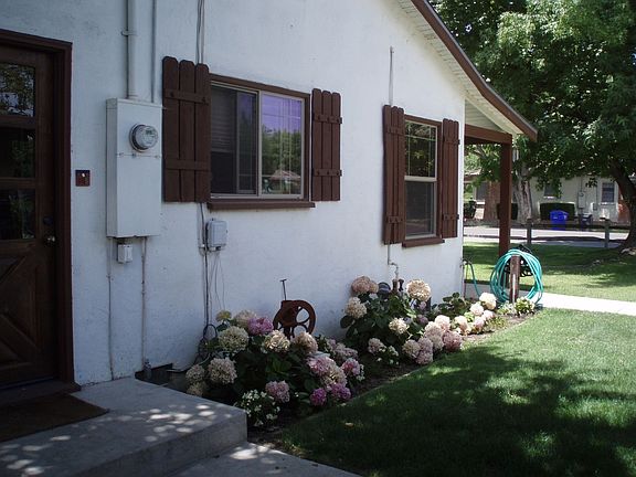 New shutters - east side