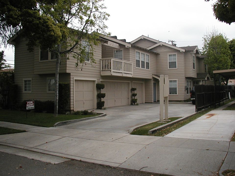 Street view of the property, the apt. is above the garages.