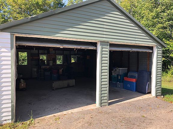 Two car garage