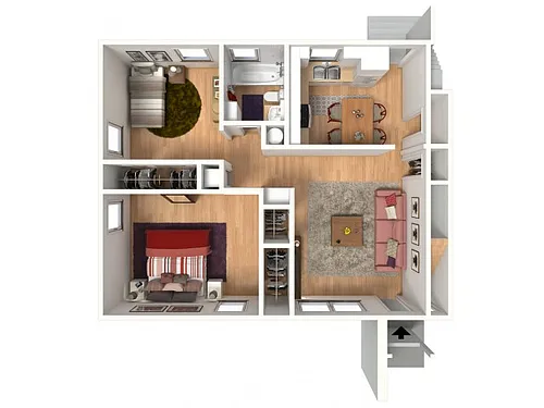 Floor plan B1