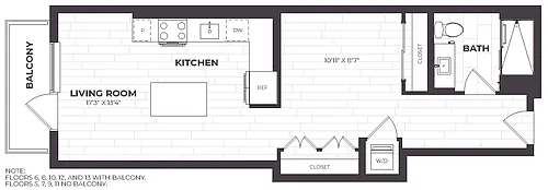 Floor plan Studio-04