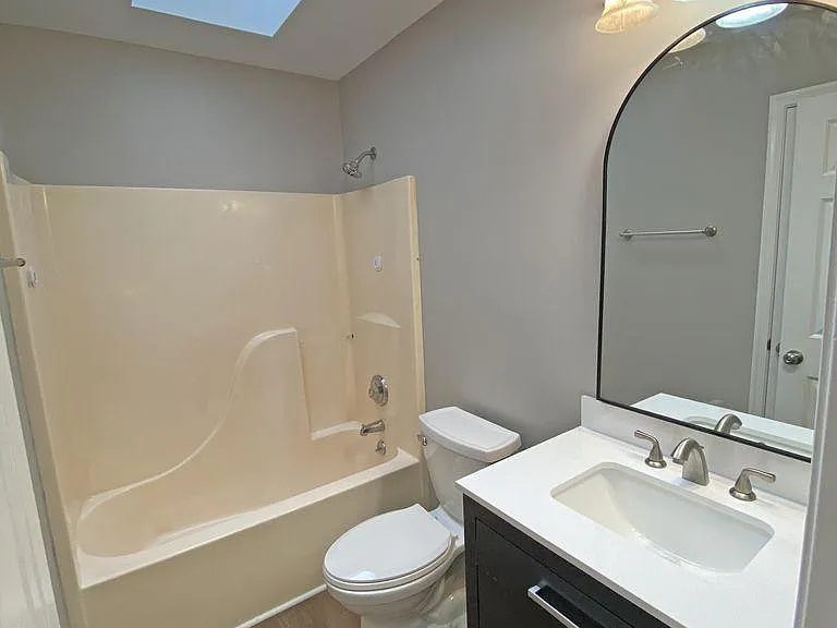 Hall Bath with Skylight