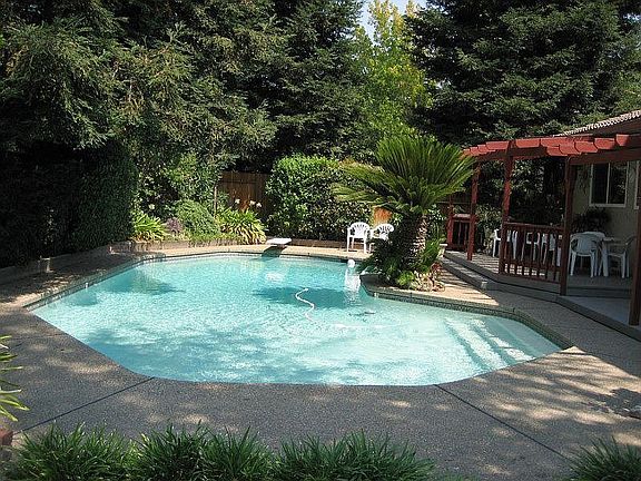 Sparkling pool