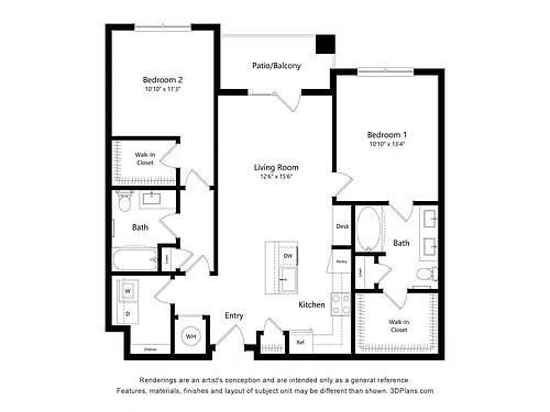 Floor plan B6