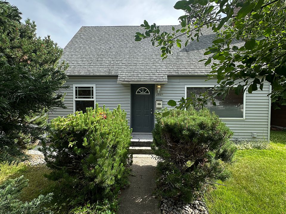 Entrance of the 4-bedroom, 2-bathroom Shadle rancher.