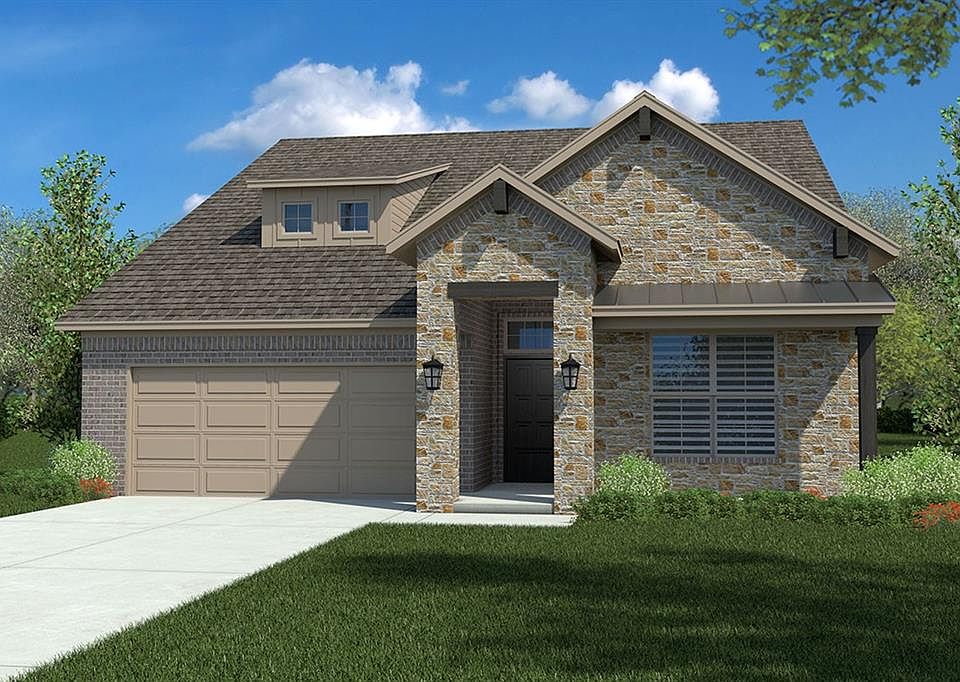 D.R. Horton's The Aledo Floorplan Elevation F