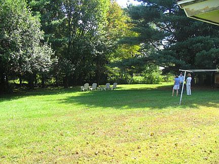 back yard