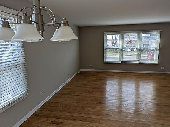 Open dining room and great room with tons of natural light