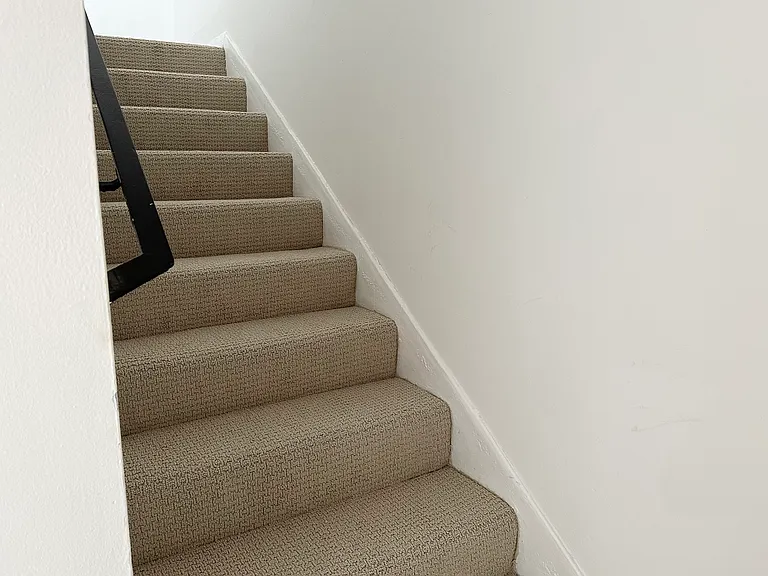 Stairs to bedroom area