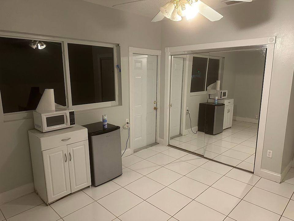 Room area and privacy outside door.