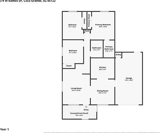 3 bed, 2.0 bath, 1200 sqft, $1,400 — Photo 2