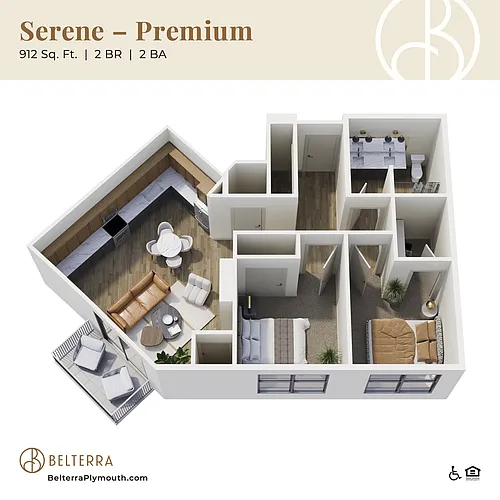 Floor plan Serene - Affordable