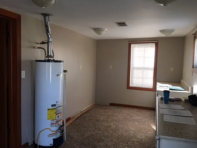 Back room with extra cabinets