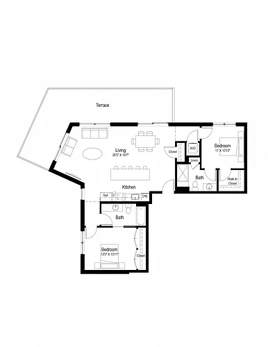 Floor plan B1BPH