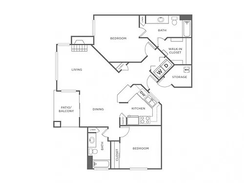 Floor plan 2C - Sophisticated