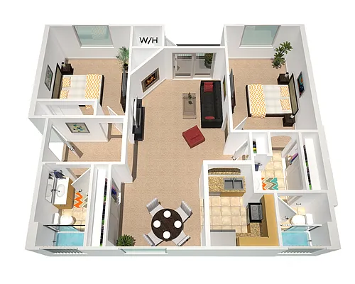Floor plan Carmel