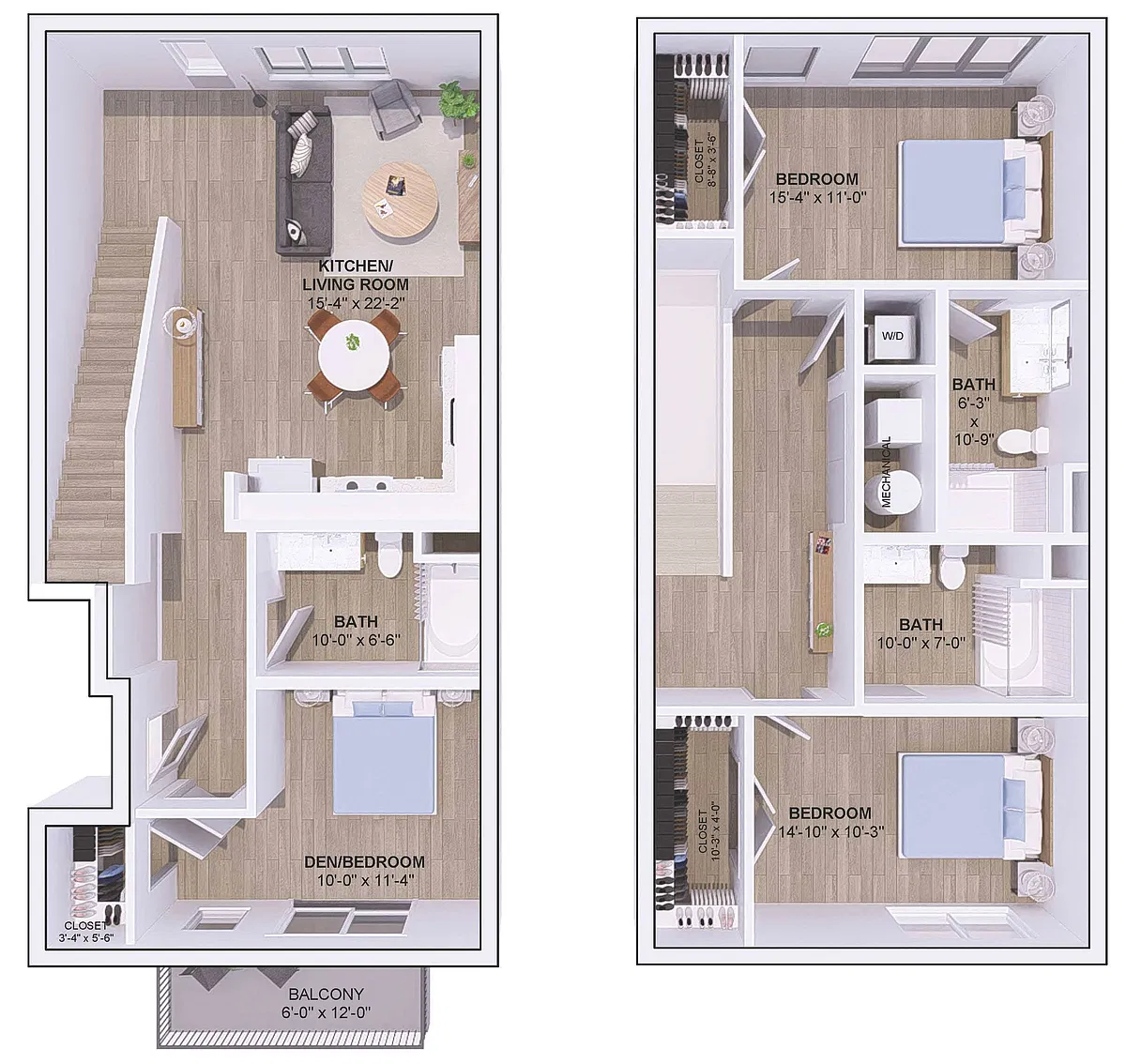 Floor plan 5D-3A