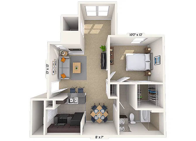Floor plan Townsend