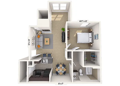Floor plan Townsend