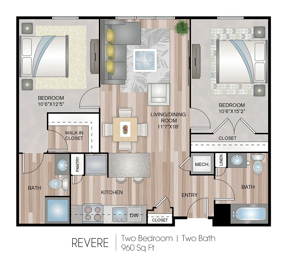 Floor plan Revere