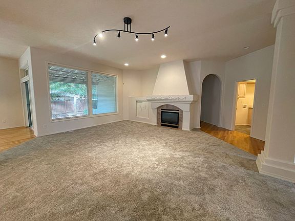 Living Room with gas fireplace