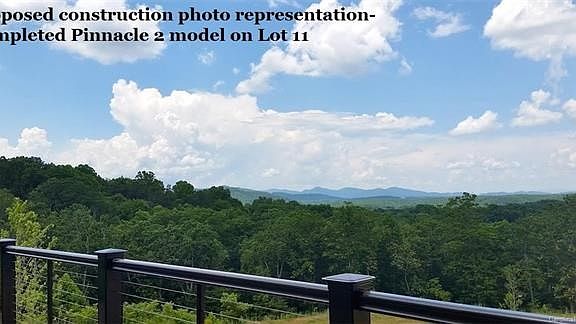 2 View from Completed Pinnacle 2 Model on Lot 11