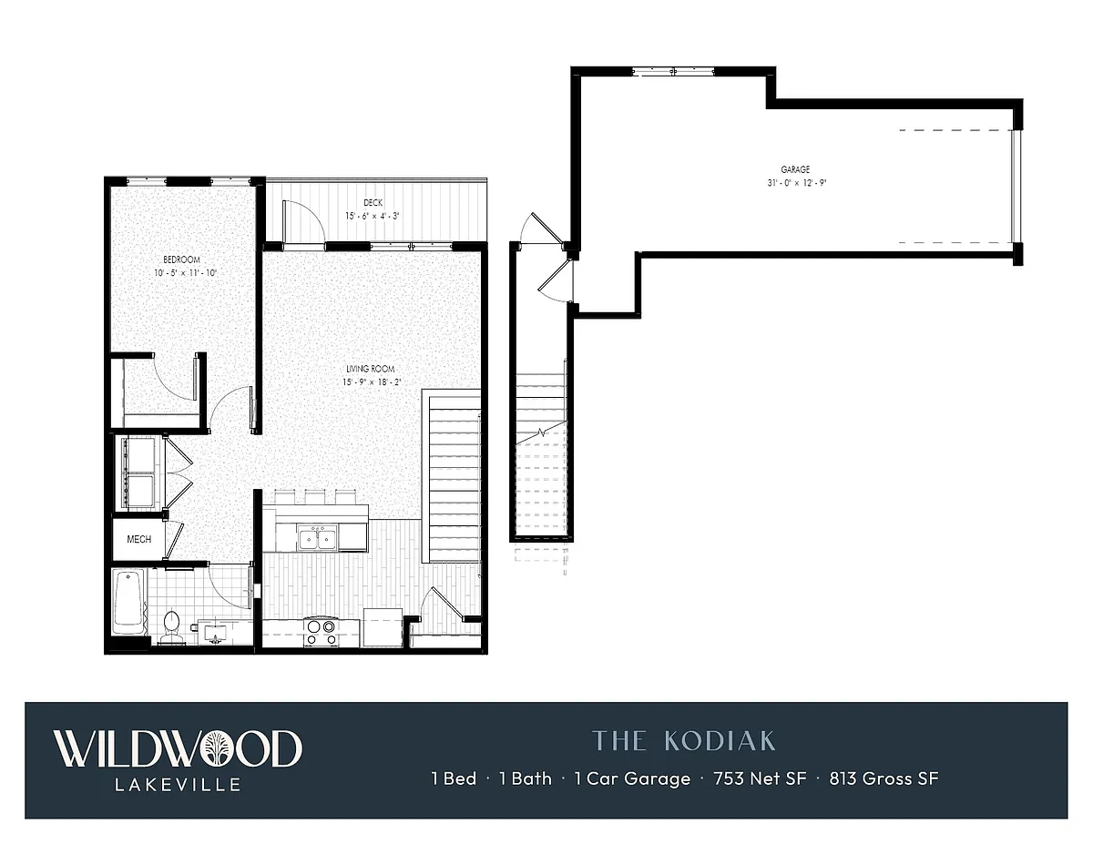 Floor plan The Kodiak