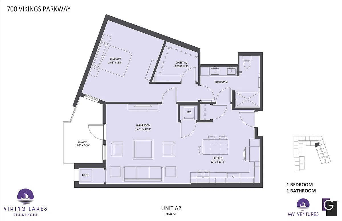 Floor plan $2.13/sq.ft. - A2