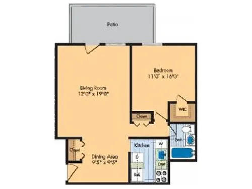 Floor plan One Tree Hill