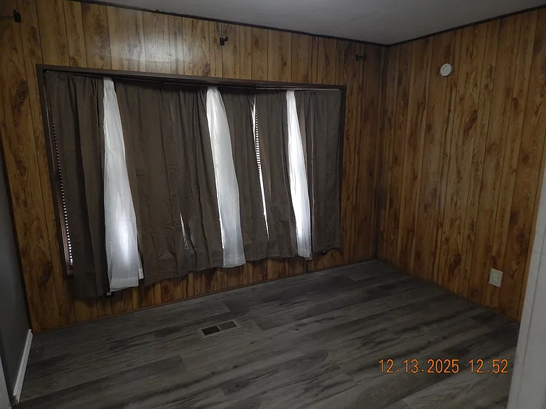 Windows in front bedroom.