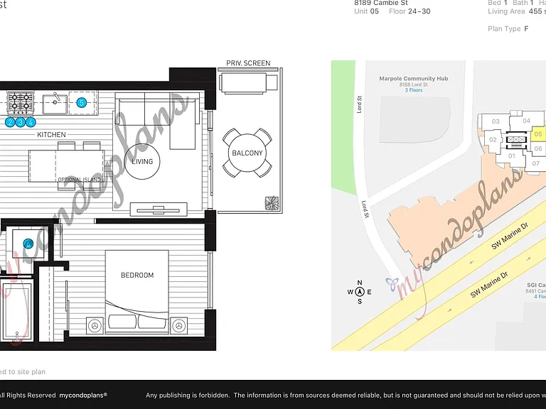 8189 Cambie St #2605 — Photo 20
