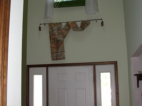 Looking at front door