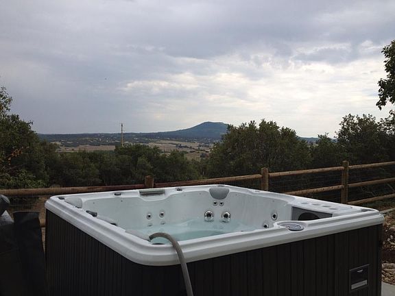Back Yard Hot Tub