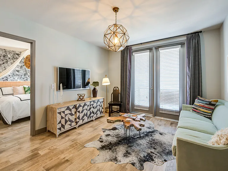 Living Room + Bedroom