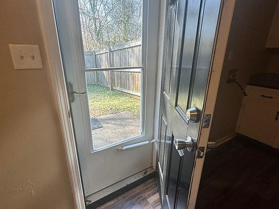 Screen door for backyard