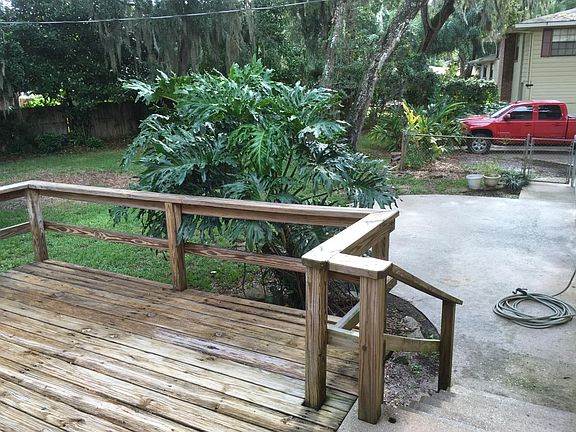 Backyard from Dining Room