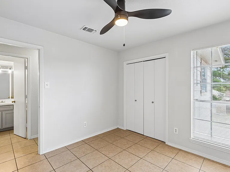 Bedroom 2 with Bathroom across the hallway