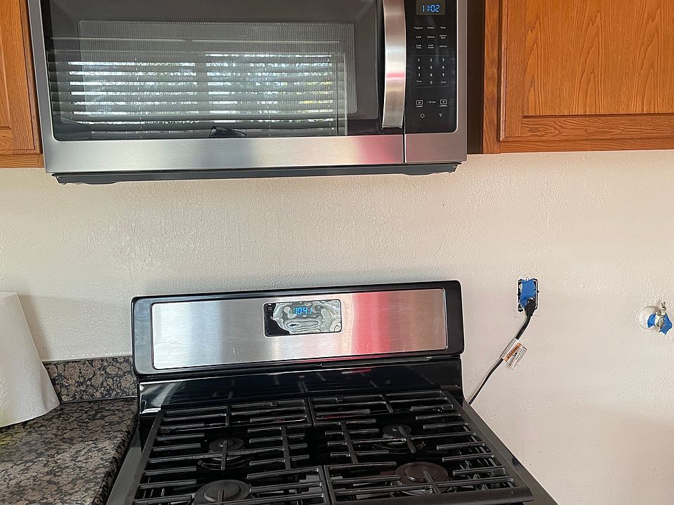 Stove and microwave
