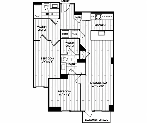 Floor plan 22F3