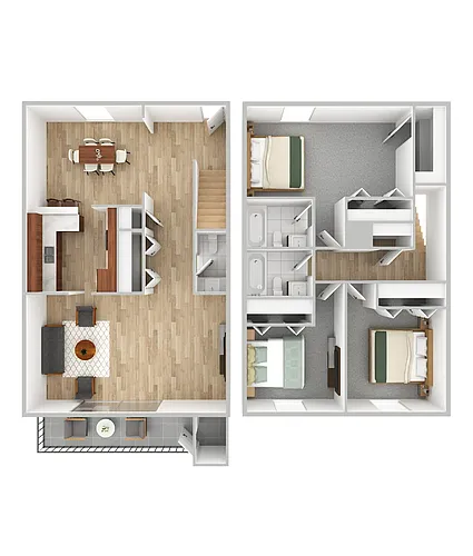 Floor plan Seagrass Renovated
