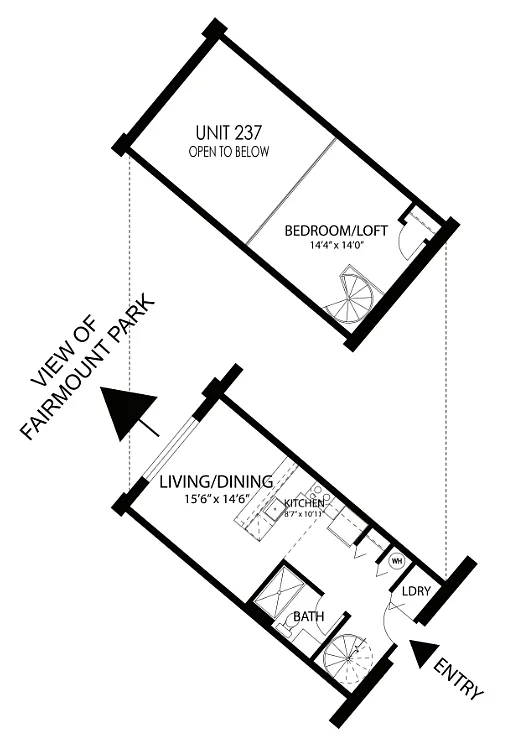 Floor plan Loft A