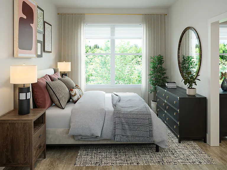 Spacious Bedrooms