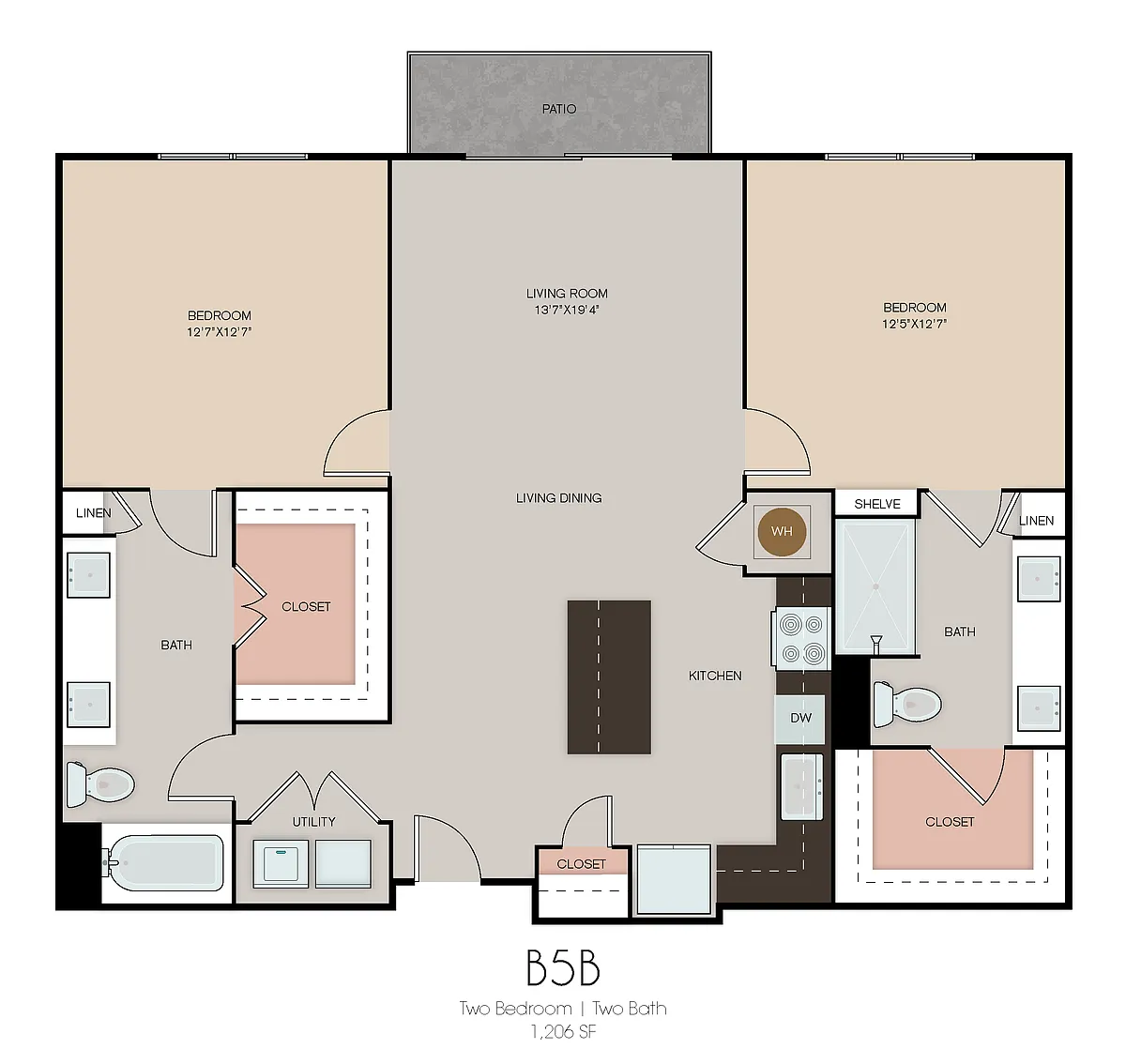 Floor plan B5B
