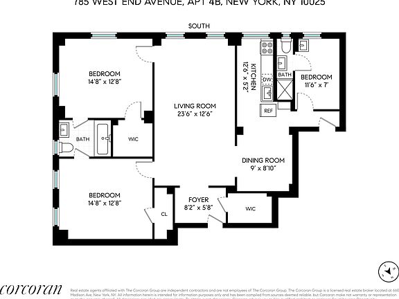 2nd image of 785 W End Ave APT 4B