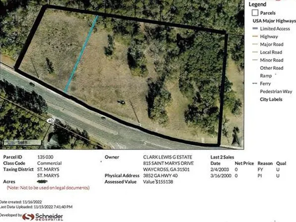 3852 Ga Hwy #40, Saint Marys, GA 31558