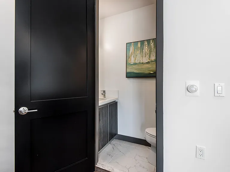 1-bedroom Townhome - half bath