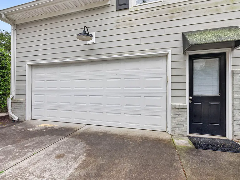 Oversized two car garage