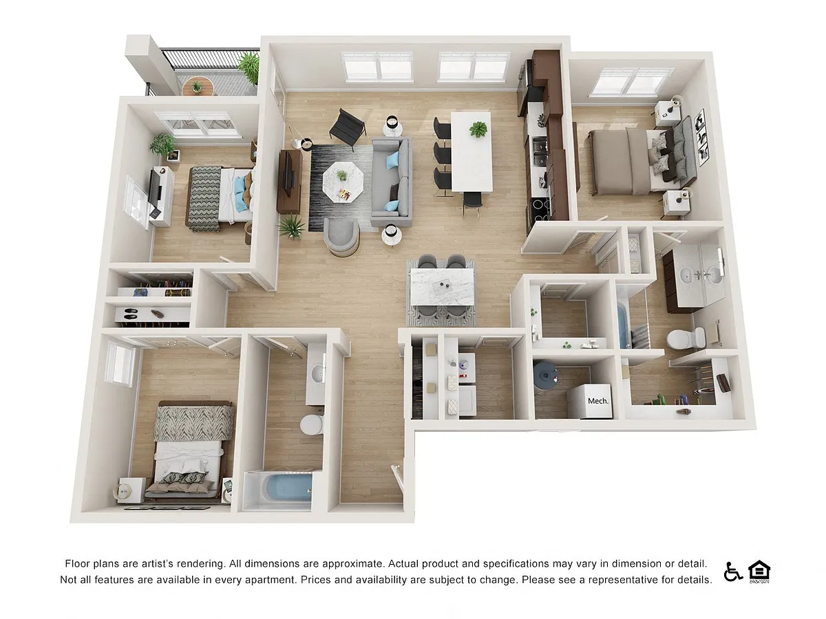Floor plan Sentinel