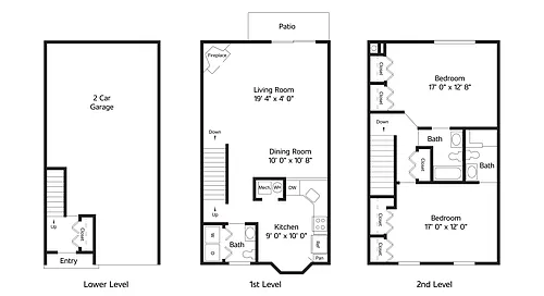 Floor plan The Elm